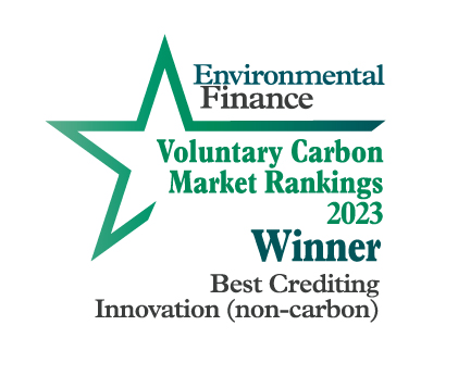 Winner Best Crediting Innovation & Best Project Developer