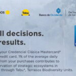Banco de Occidente and Terrasos promote investment in biodiversity through the use of credit cards