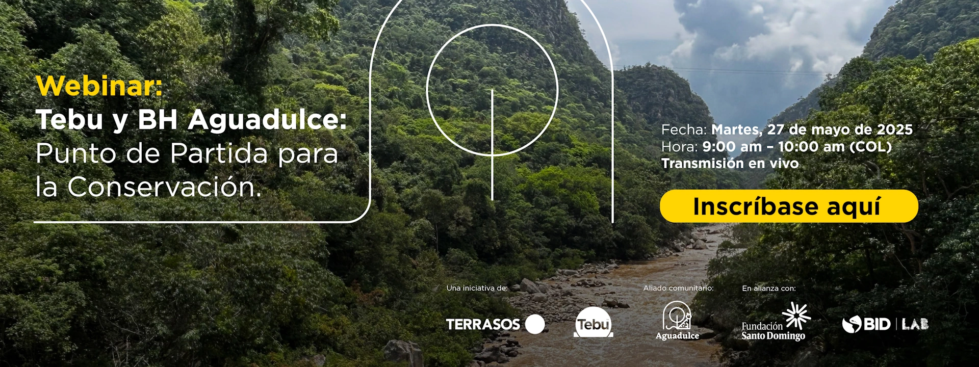 Invitación Webinar - Tebu y BH Aguadulce